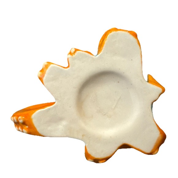 Octopus Kraken Tiki Mug Stoneware Design Bar Conic Cocktail Ceramic Cup Orange - Picture 3 of 4